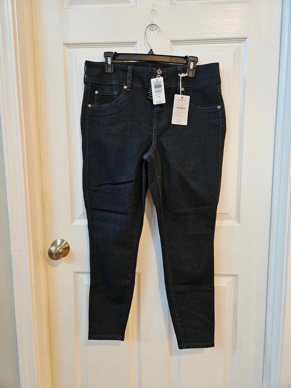 NWT Torrid Jegging Womens 14S Short Dark Wash Stretch Skinny Jeans Plus Size